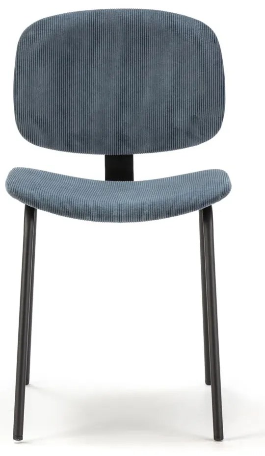 Scaune de dining albastre 2 buc. Arus – Marckeric