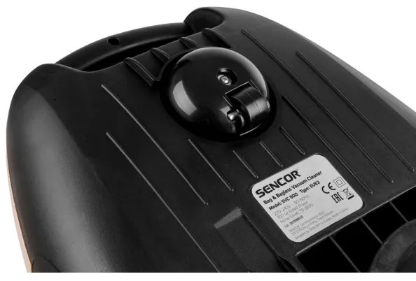 Aspirator cu/fără sac 4,5 l/3 l 700W/230V auriu Sencor