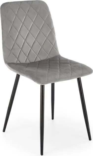 Scaun ORIS pentru dining, gri, 1 buc.