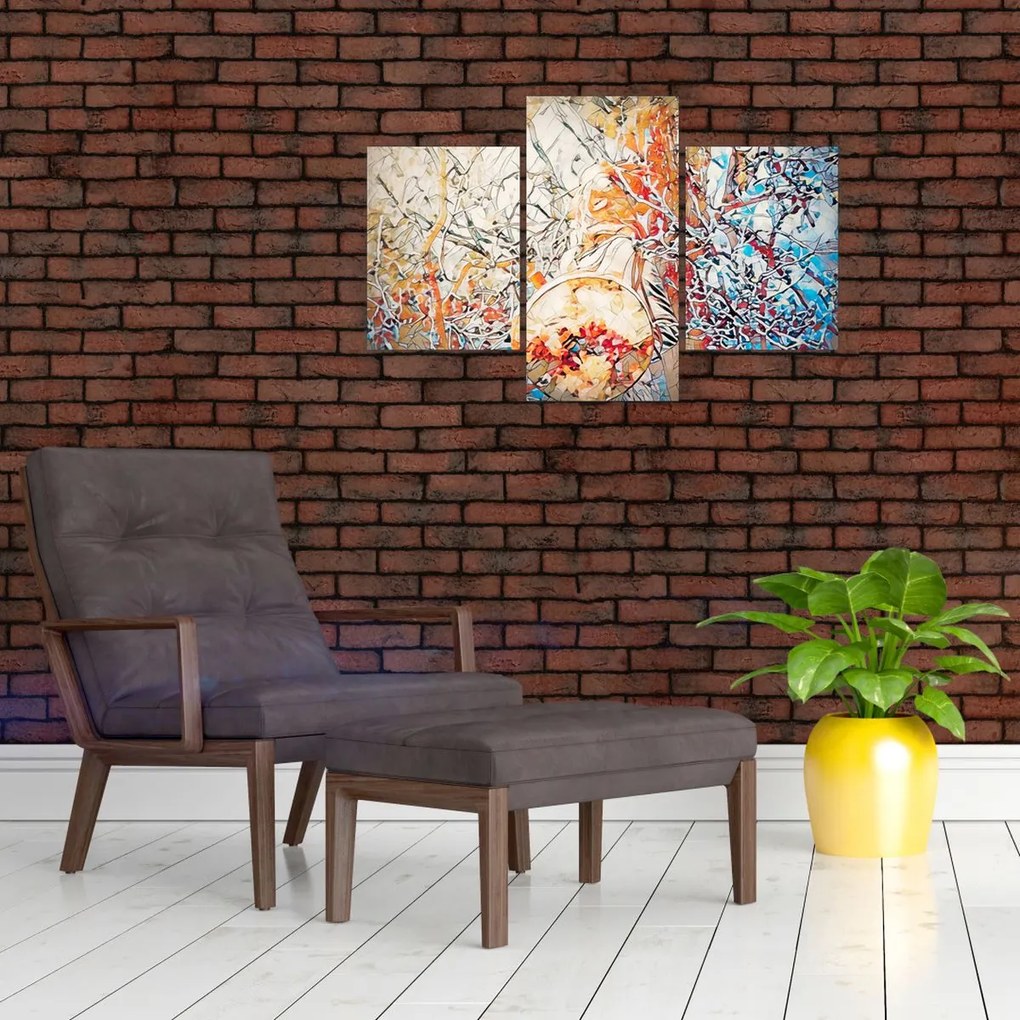 Tablou - Abstract mozaic (90x60 cm)