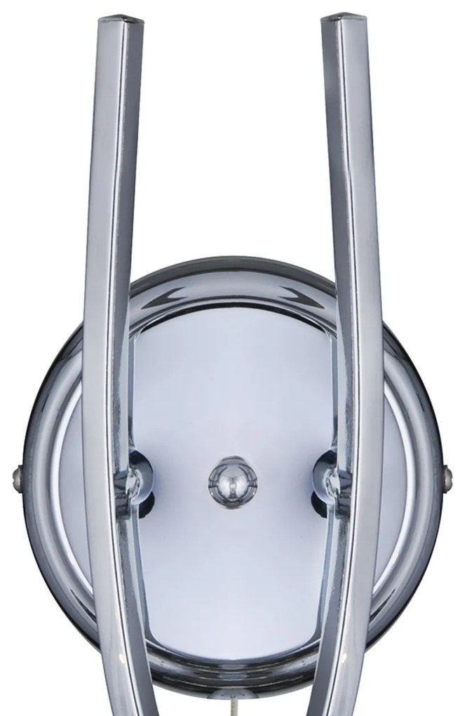 Aplica de perete moderna design cromat Ascona 4162-2CC SRT