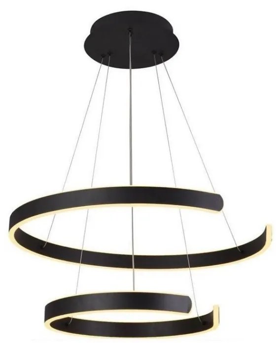 Lustră LED dimabilă pe cablu LED/120W/230V 3000-6500K + telecomandă