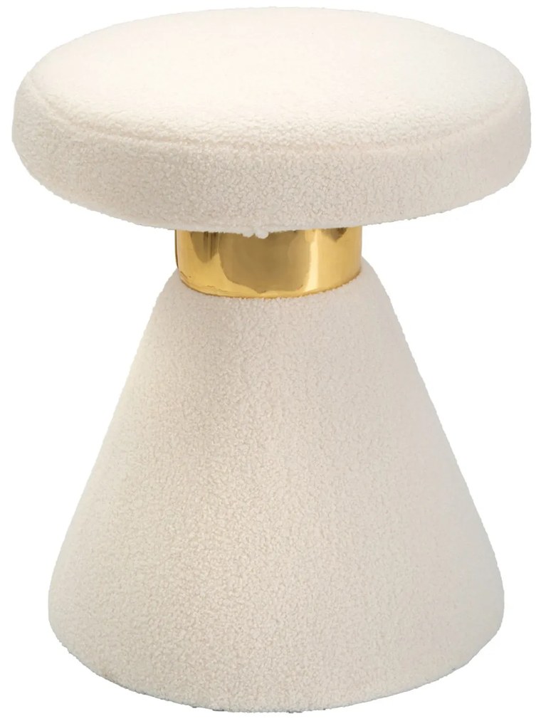 Taburet de pluș, înălțime 51 cm