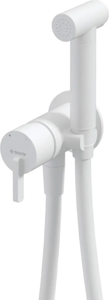 Silia Baterie pentru bideu, îngropat, cu duș de mână tip bidetta Finisaj: Alb BQS_A34M