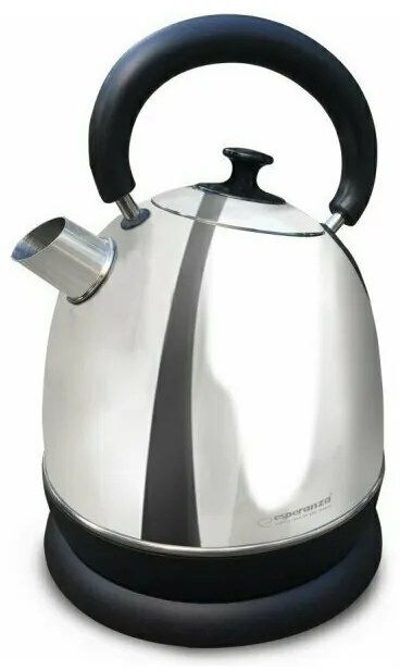 Fierbator electric Esperanza Danube EKK032S 2200 W 1.8l Argintiu