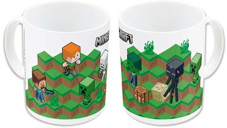 Minecraft TNT Boom cană din porțelan 325 ml (11 oz) în cutie de cadou