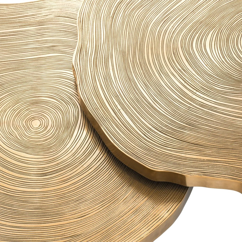 Set 2 masute de cafea design LUX Thousand Oaks alama 113295 HZ