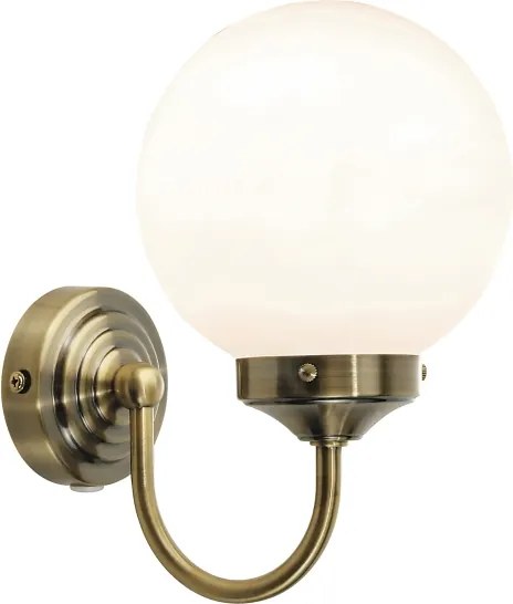 Där Lighting BAR0775 - Aplica de perete pentru baie BARCLAY 1xE14/40W/230V IP44 alamă