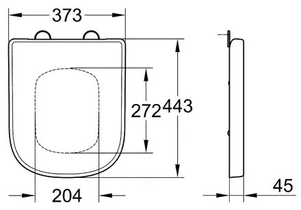 Capac wc softclose Grohe Euro Ceramic