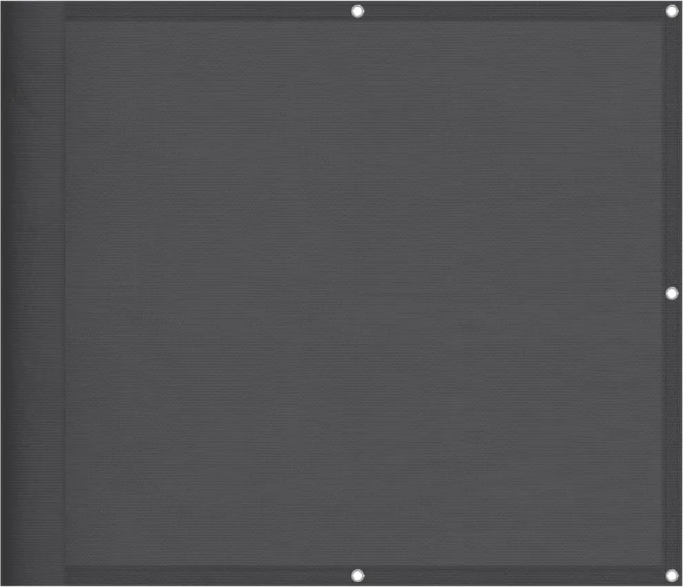 vidaXL Paravan de balcon, antracit, 90x700 cm, 100% poliester oxford