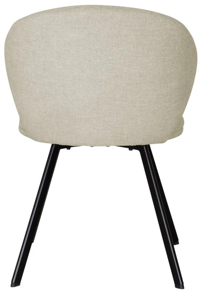 Scaune de dining bej 2 buc. Zoe – Tenzo