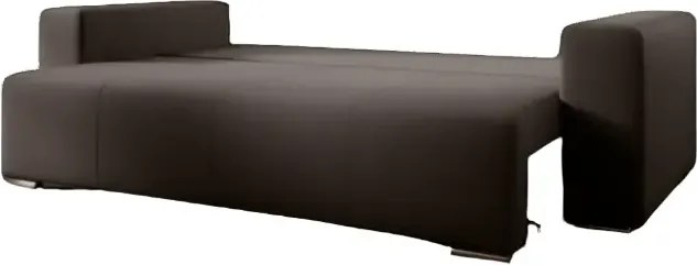 Canapea extensibilă dumonde cu ladă de depozitare si sezut confortabil din spuma high-density, Marbela Kaki 245x100 cm