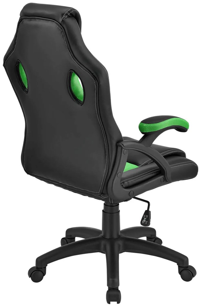 Jusky Scaun de birou Montreal - negru/verde