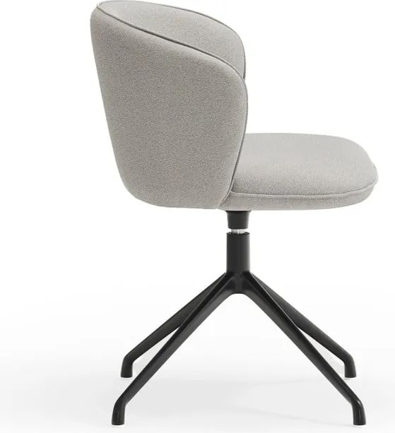 Set de scaune de sufragerie gri deschis 2 buc. tapițat Add – Teulat