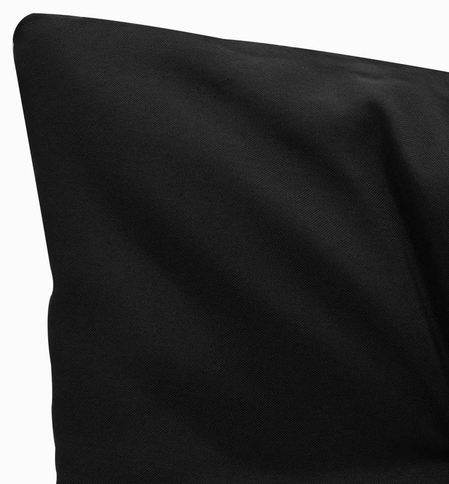 Perne pentru balansoar, 2 buc., negru, 50 cm, material textil 2, Negru