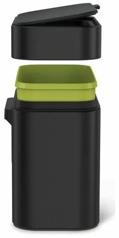 Coș de gunoi Simplehuman compostabil 4 l , negru