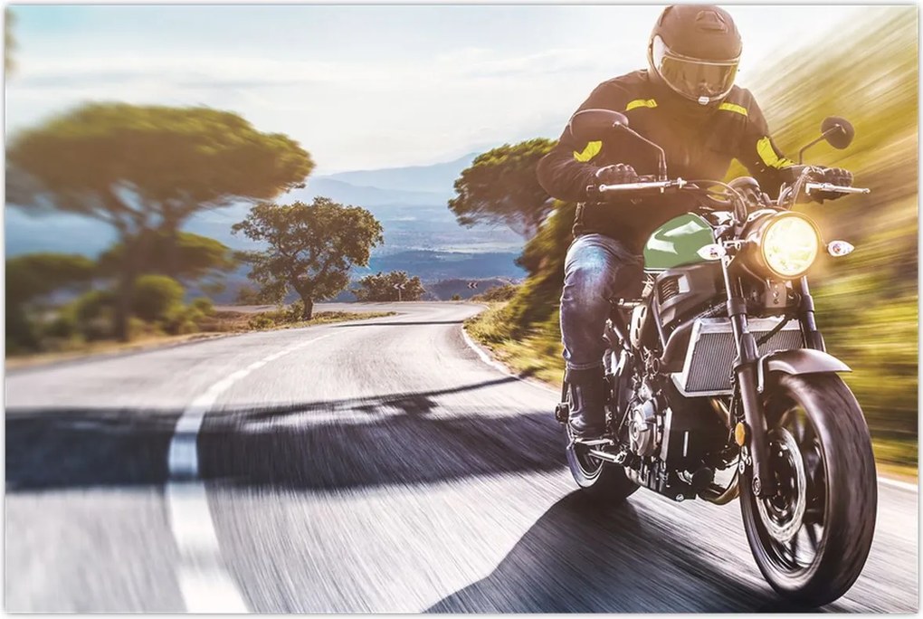 Tablou - Motociclist (90x60 cm)