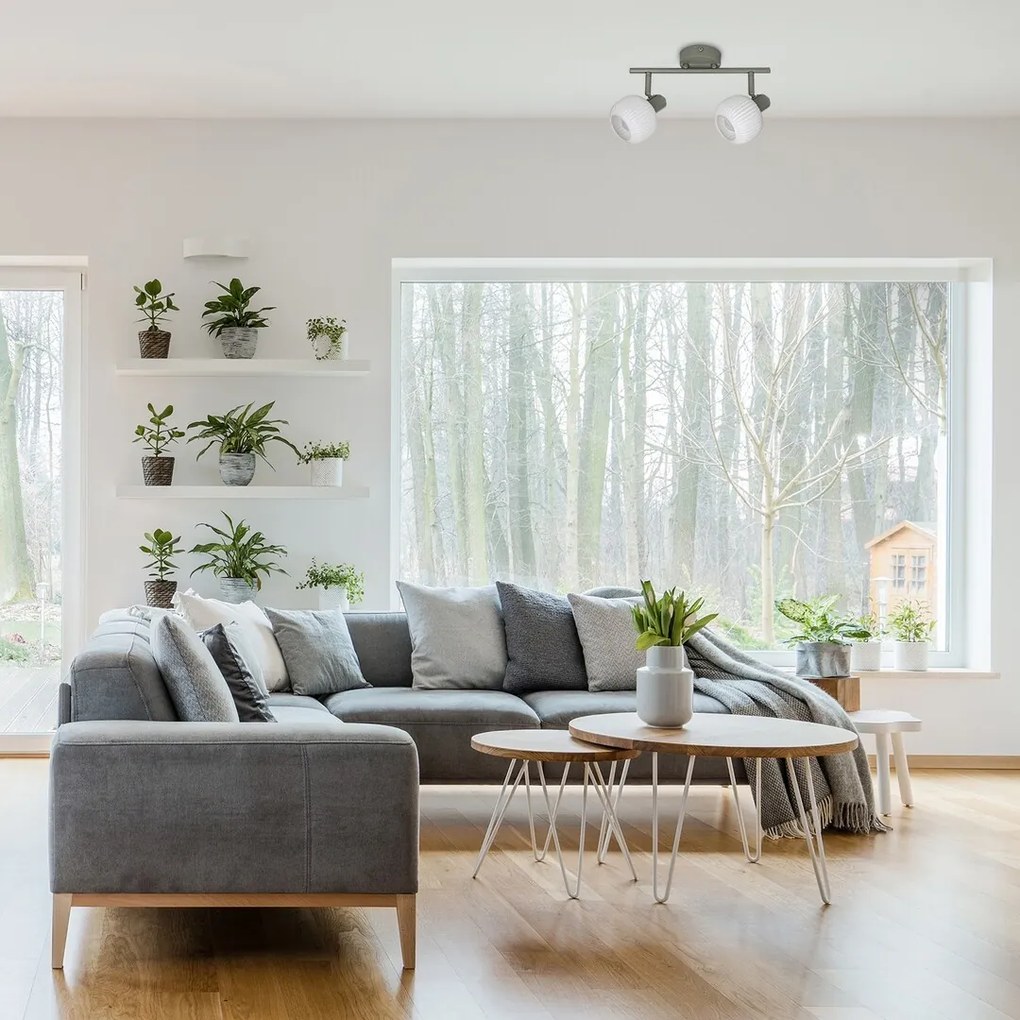 Aplica cu 2 spoturi design modern Soraya 3967 RX