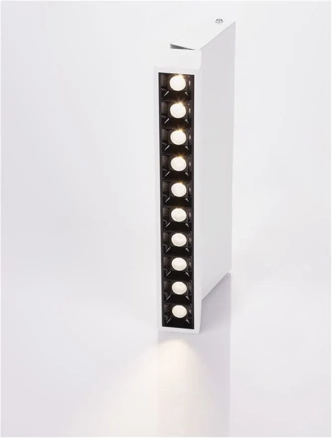 Spot LED aplicat ajustabil PAD 15W alb