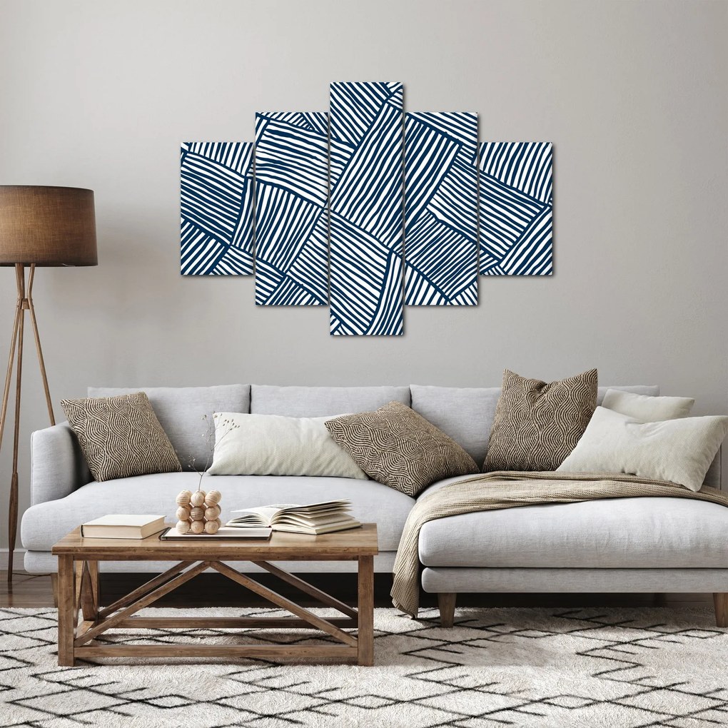 Tablou - linie 3D (150x105 cm)