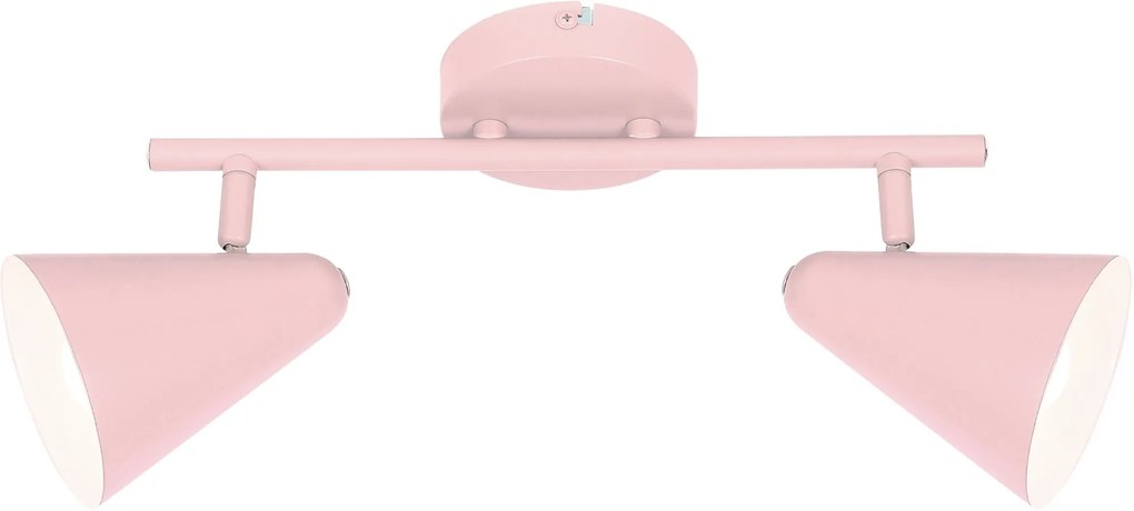 Candellux Amor lampă de tavan 2x40 W roz 92-68798