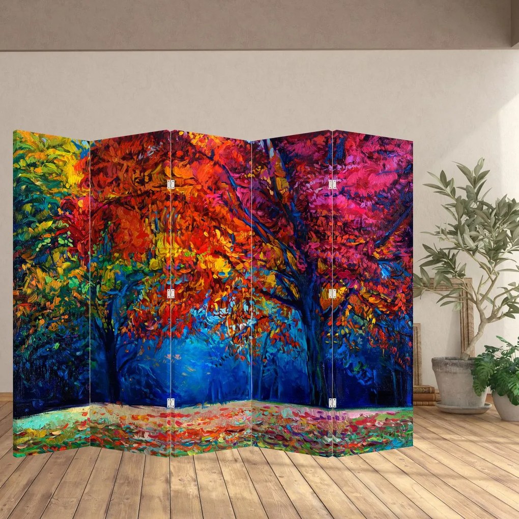 Paravan - Pictura naturii (210x170 cm)