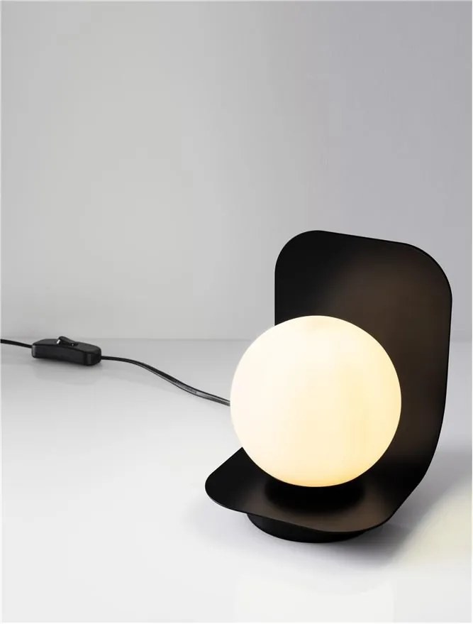 Lampa de masa moderna stil minimalist KAMEN negru