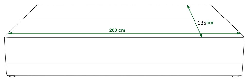Canapea două locuri Tornado S (Negru + Maro). 1056870