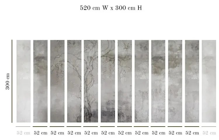 Tapet VLAdiLA Wisteria 520 x 300 cm