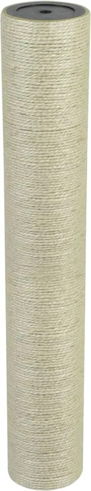 vidaXL Ansamblu de joacă pentru pisici 8x50 cm, 8 mm Bej