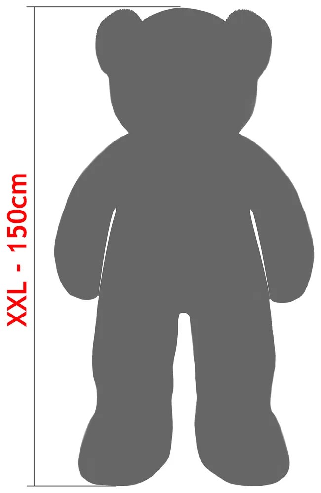 Deuba Ursuleț XXL 150 cm - maro