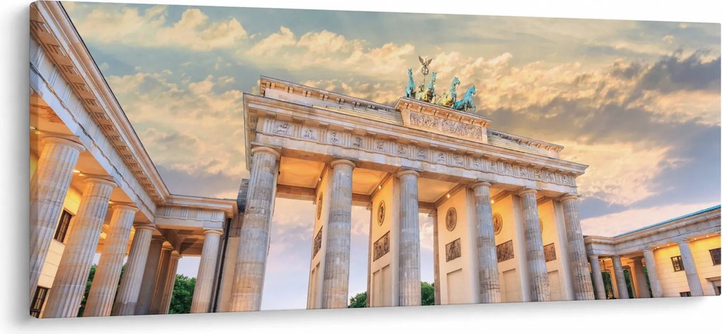 Tablou - Poarta Brandenburg, Berlin, Germania (120x50 cm)