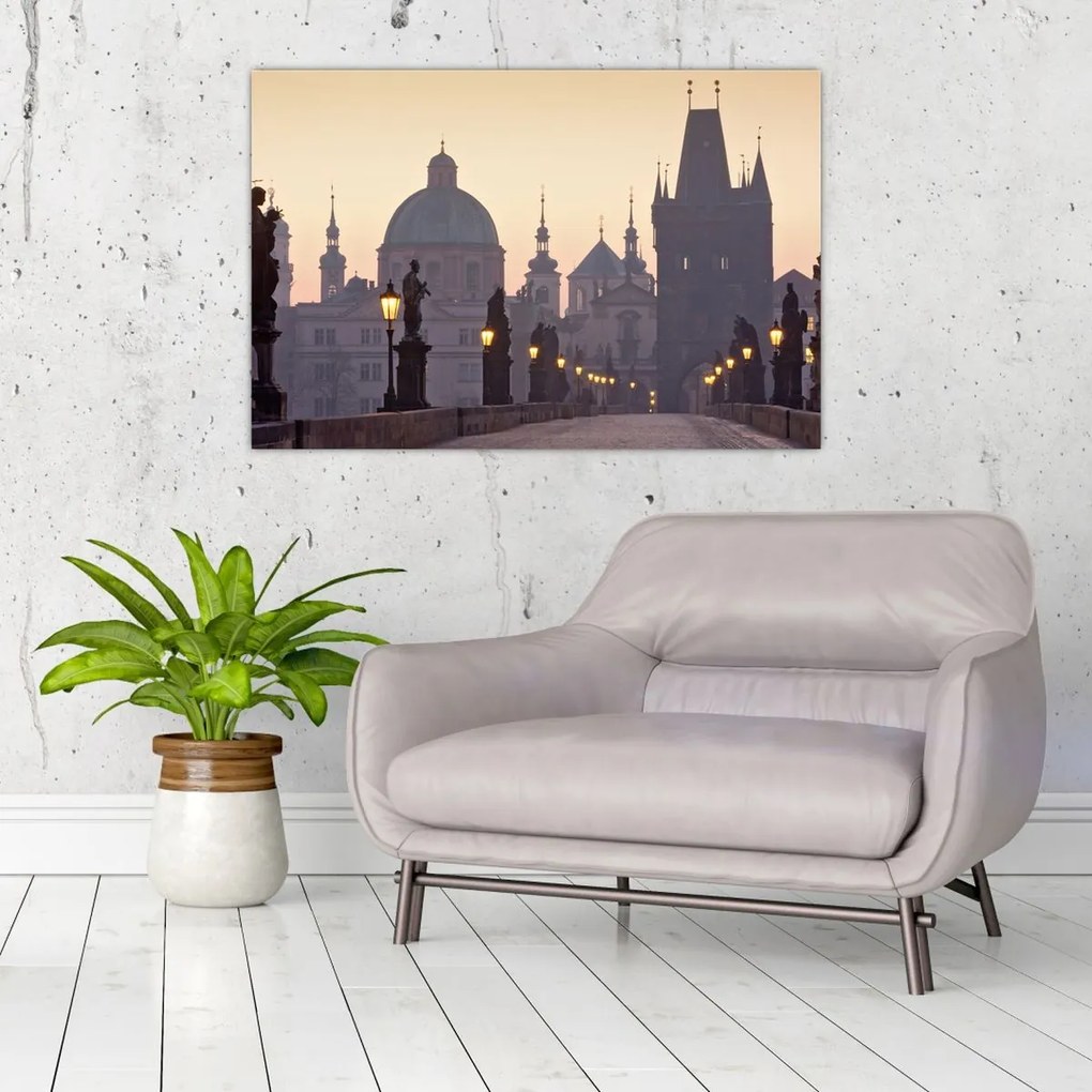 Tablou - Podul Charles (90x60 cm)