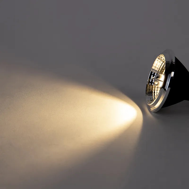 Set de 5 becuri LED GU10 cu 3 trepte de reglare a intensității luminii de la cald la neutru AR70 6W 320lm 2000-3000K