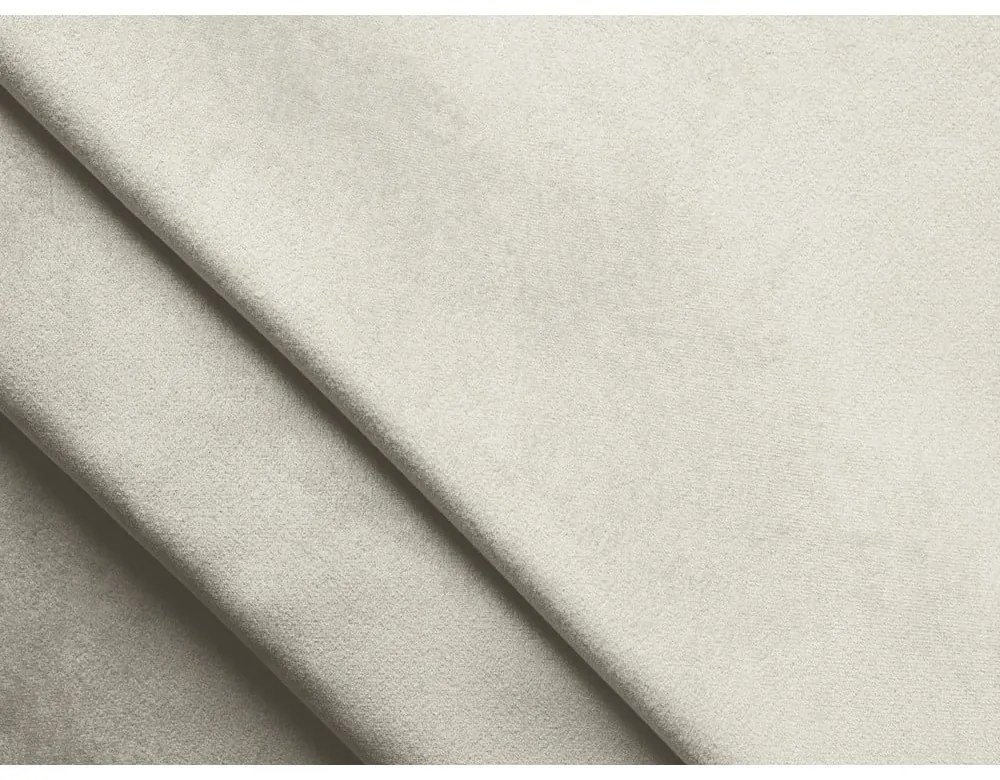 Pat boxspring crem cu spațiu de depozitare 140x200 cm Mikana – Makamii