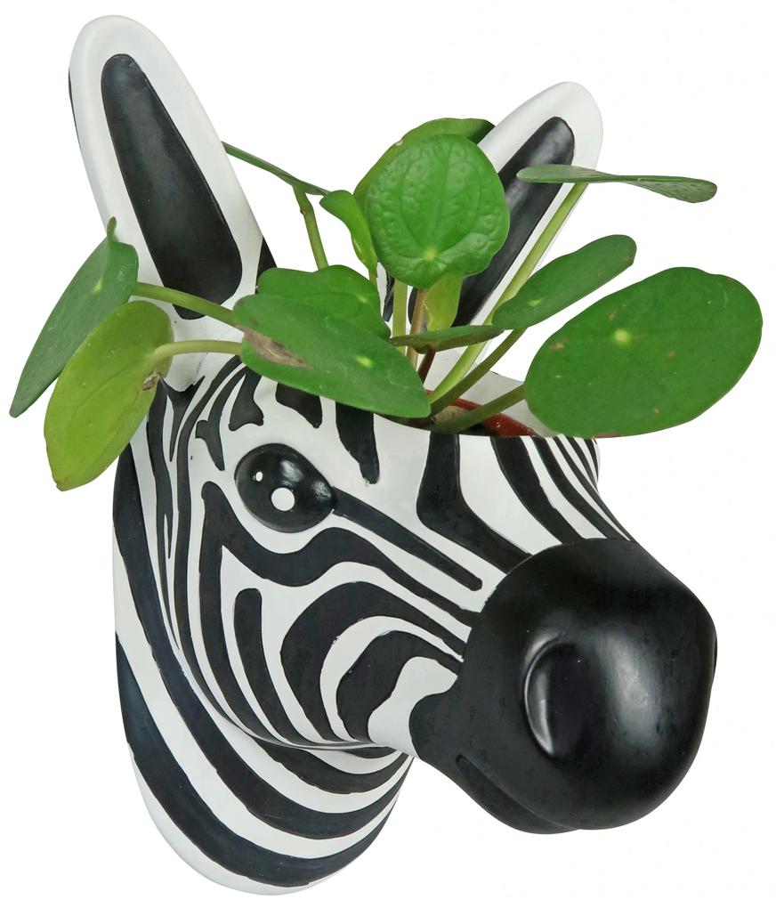 Set 4 ghivece pentru plante de perete Zebra