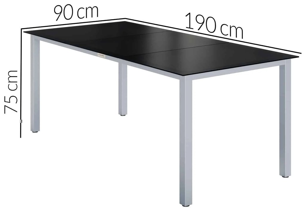 Deuba Fitting din aluminiu ALU 1 + 8 - Argintiu