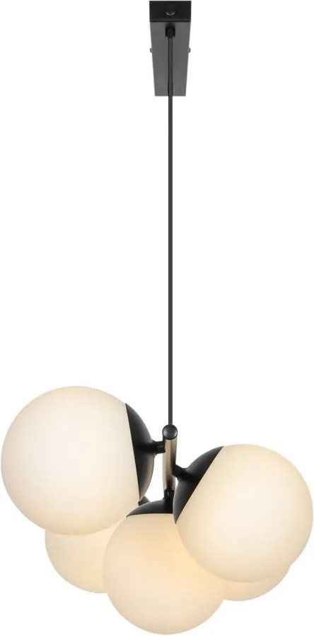 Lustra suspendata design modern Lilly negru5L