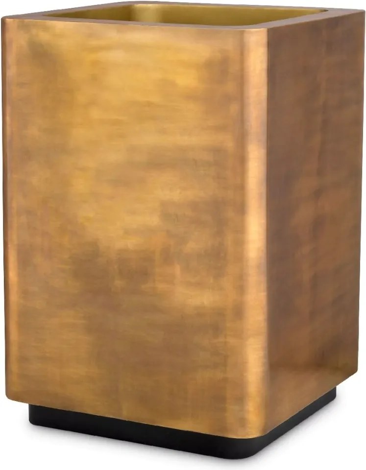 Ghiveci, Vas decorativ din otel inoxidabil Jasper 70x70cm