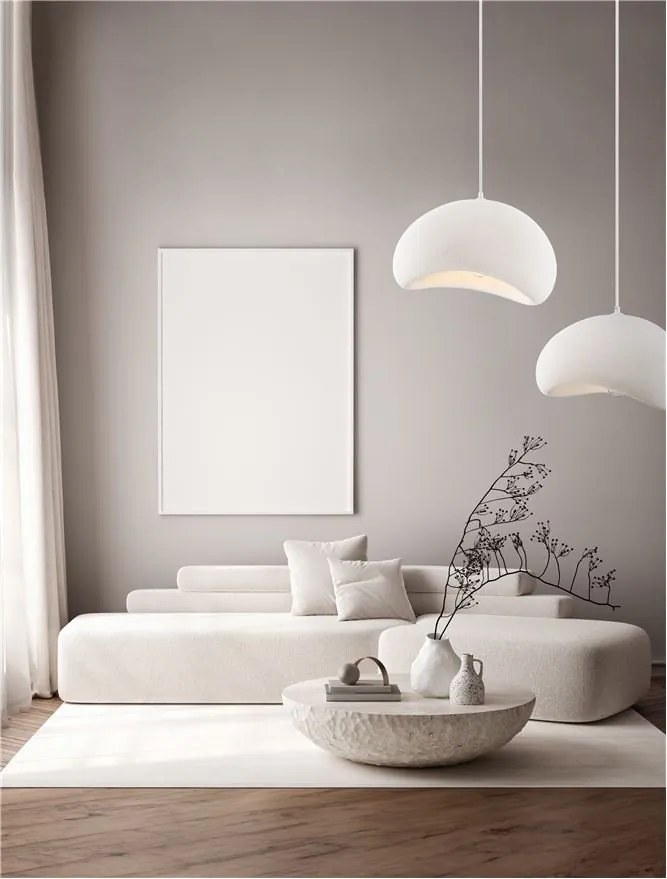 Lustra suspendata design modern, LEFKO-AERE, L 40cm