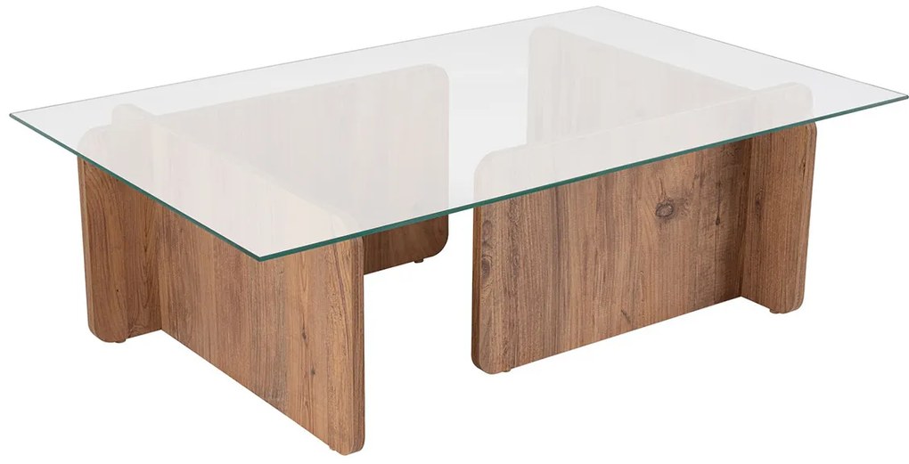 Masă de cafea Flavio Atlantic Pine