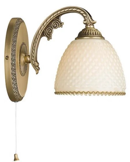 Aplica de perete din alama 1 brat design italian 7005