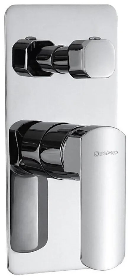 Sapho Mixona - baterie de duș încastrată, crom lucios