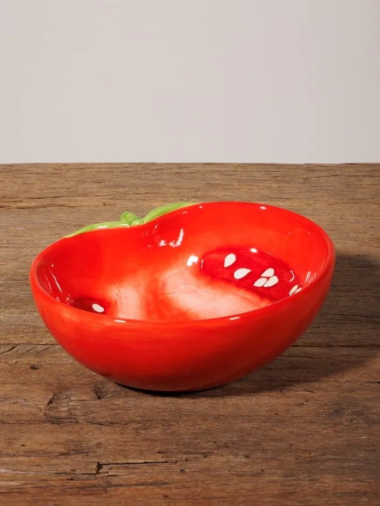 Bol de salata, din ceramica, Tomato