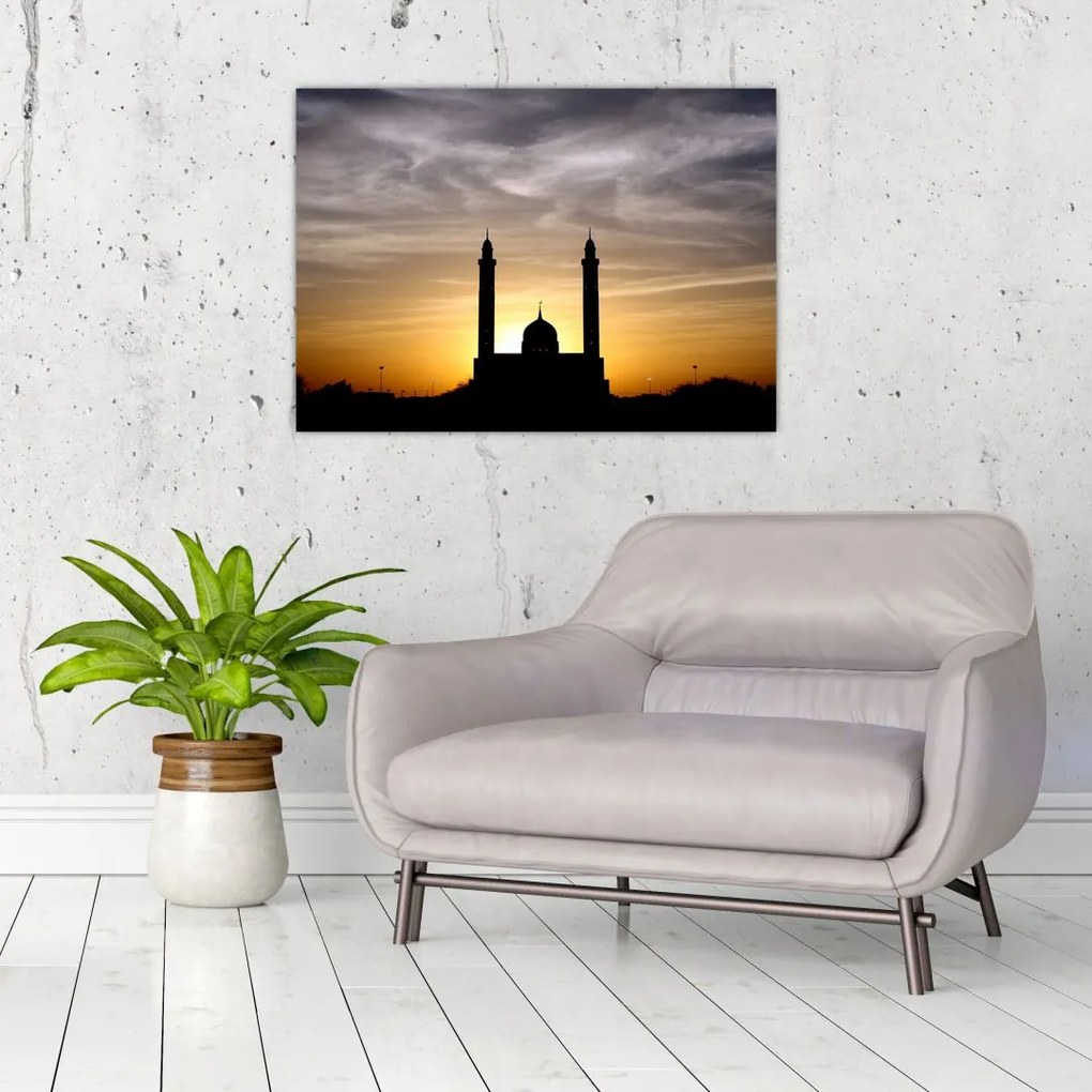 Tablou cu obiect istoric (70x50 cm)