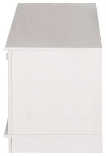 Comodă TV albă din lemn de pin 137x47 cm Anita – Støraa