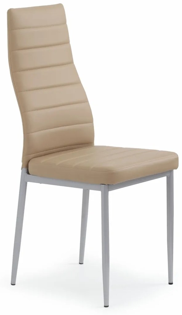 Scaun K70 piele ecologica maro deschis