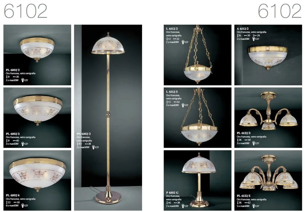 Lustra, Pendul clasic design italian realizat manual 6102