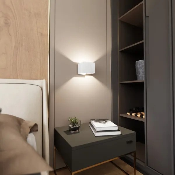 Aplică FROST 1xG9/8W/230V alb