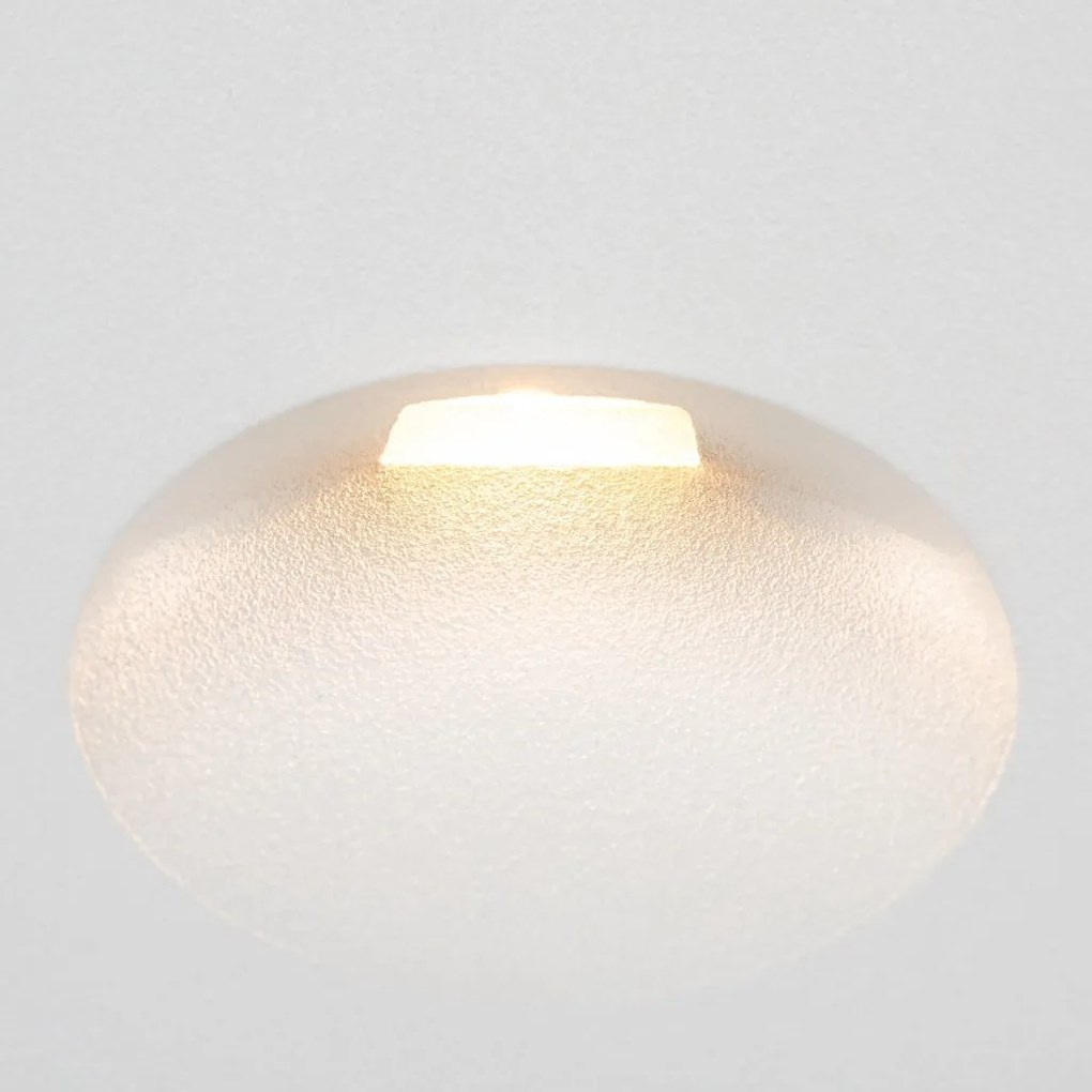 Spot LED incastrabil scari / perete exterior IP65 Bil alb